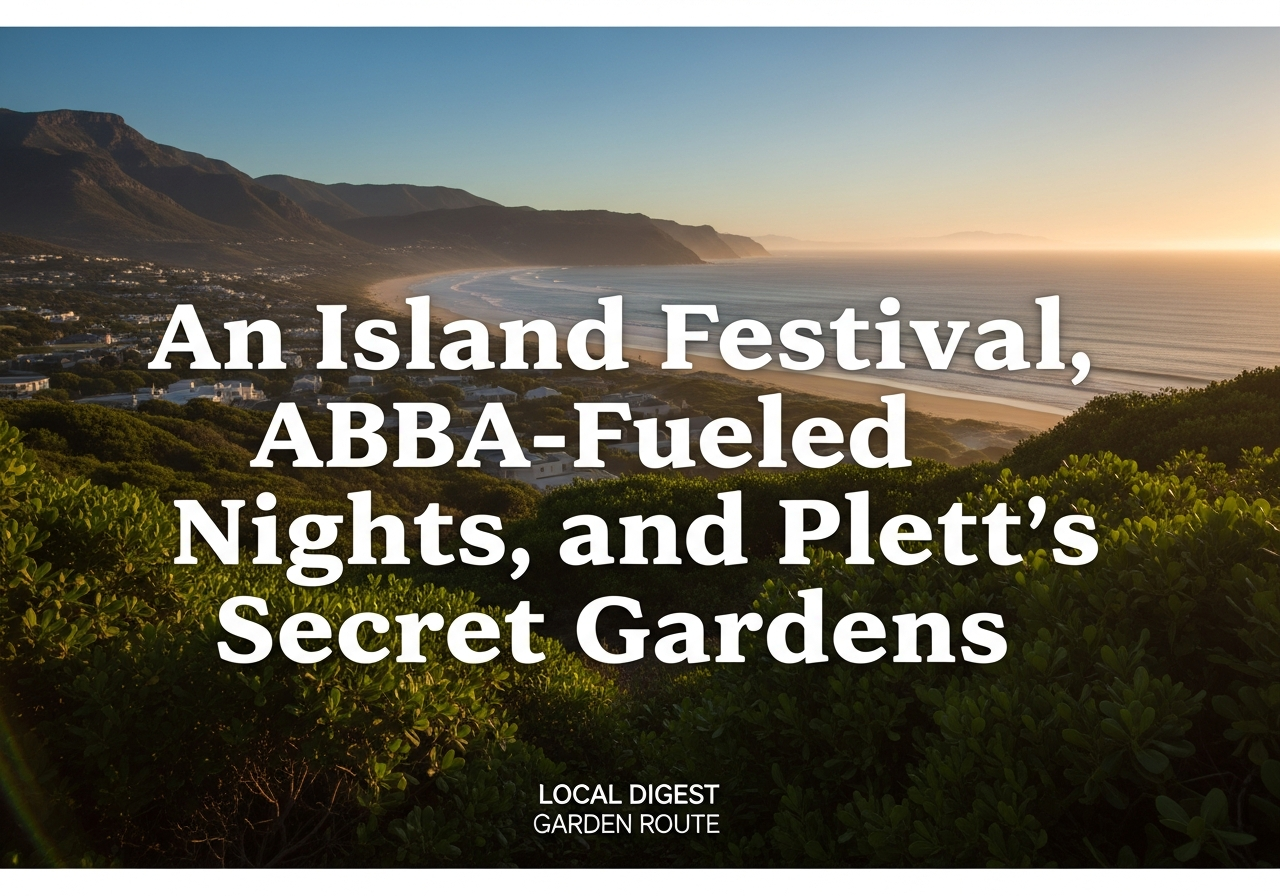An Island Festival, ABBA-Fueled Nights, and Plett’s Secret Gardens
